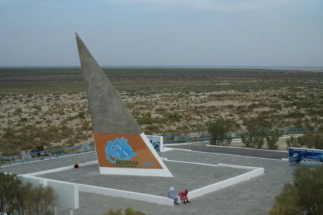 The Aral Sea today: how to see what is left of it