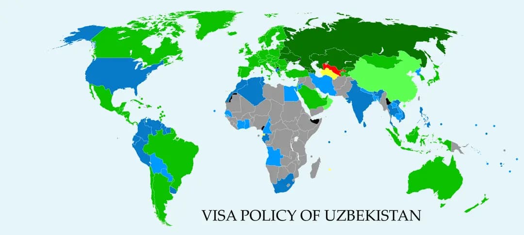 Visa-Free Entry to Uzbekistan in 2026: Who and for How Many Days